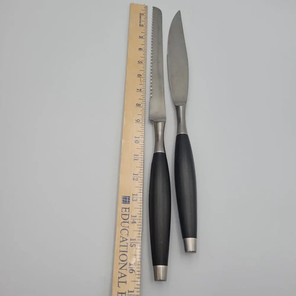 Top Flite SR Carving KNIFE Set Mid Century Modern Japan Stainless Steel Vtg 1955